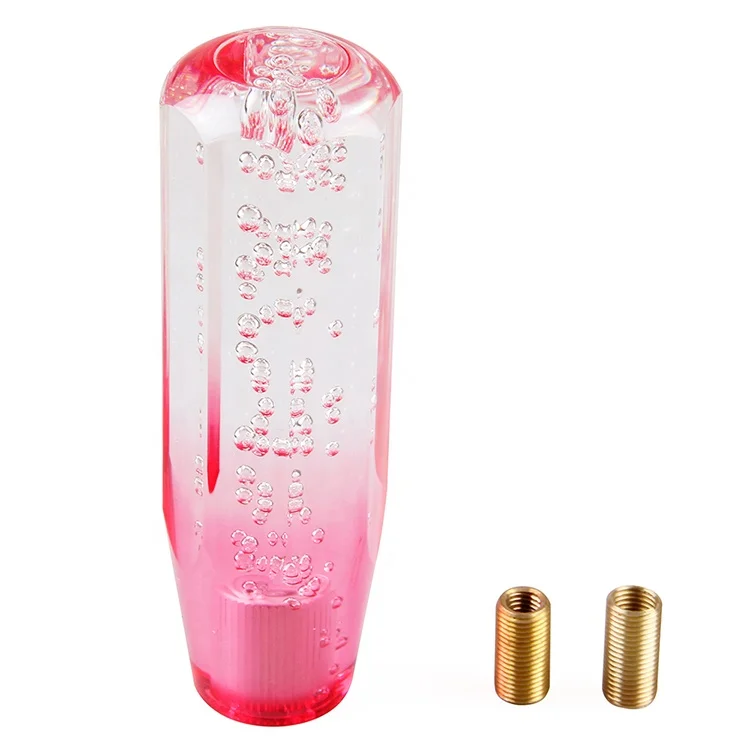 Good Quality Beauty Acrylic LED Light Car Parts Gear Shift Knob