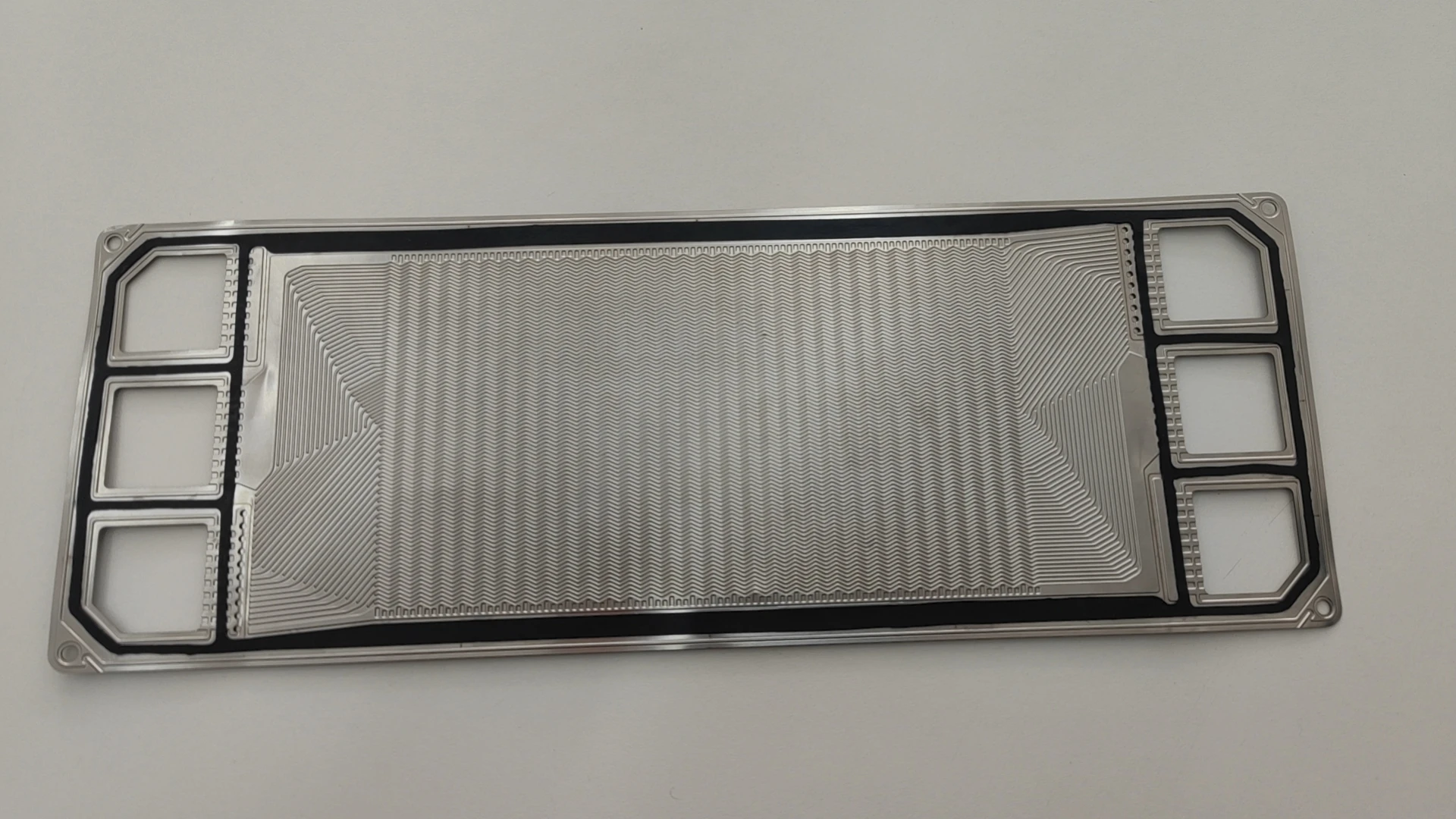 Hydrogen PEM AEM fuel cell metal bipolar plate 316 stainless steel carbon steel bipolar plates for hydrogen fuel cell
