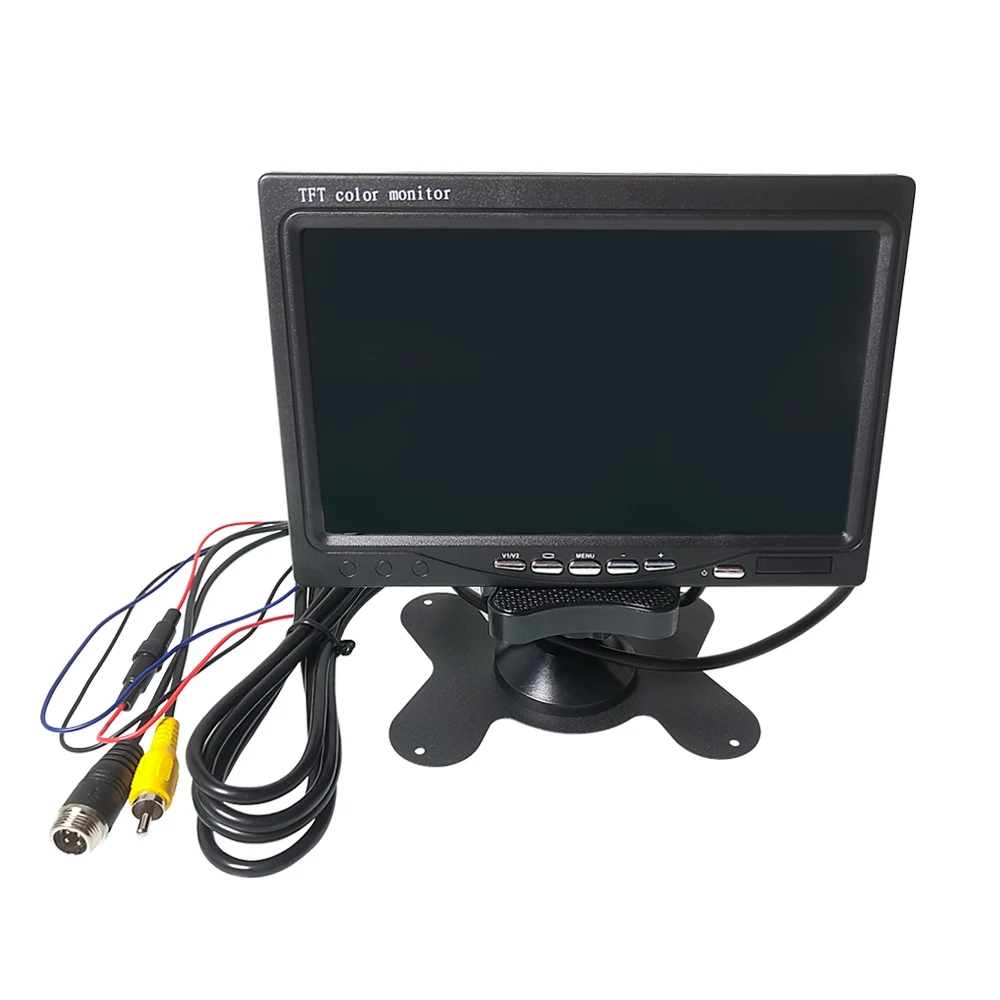 HYF MDVR 7-inch desktop display LCD monitor for left and right side view / reversing image system monitor