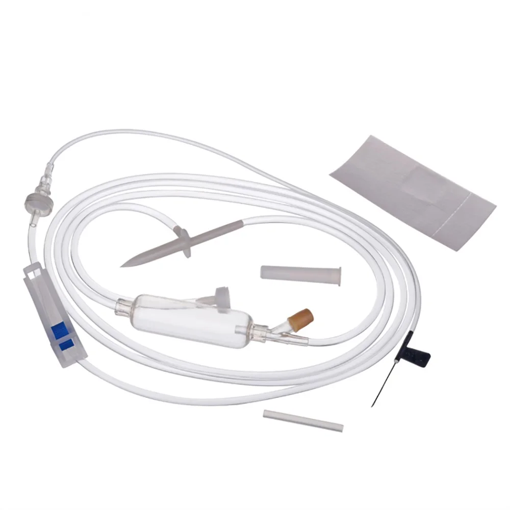 Disposable Infusion Set Luer Lock with Needle