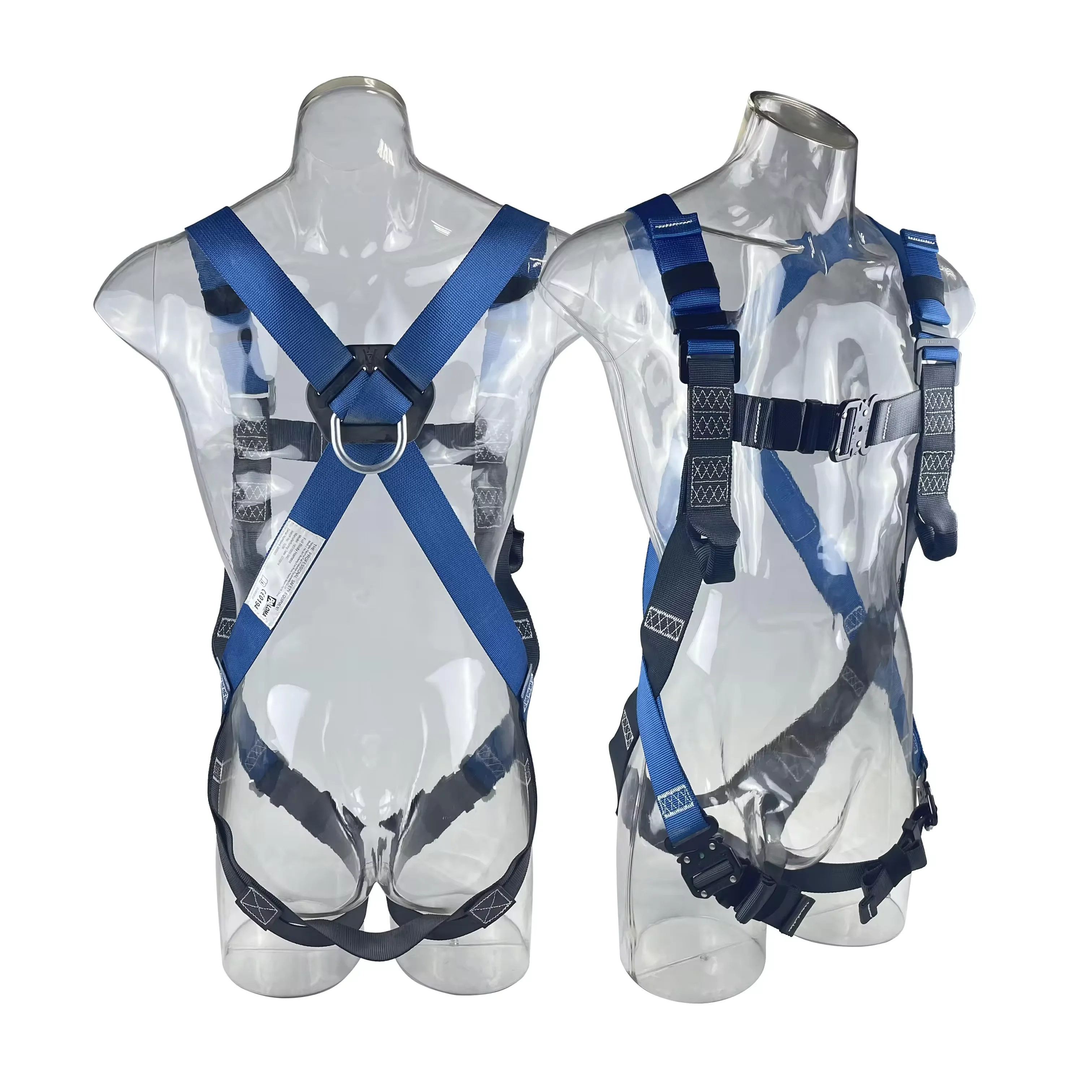 ANT5PPE 3 Point Adjustable Construction Full Protective Belt Climbing Safety Harness with Quick Release Buckle and D-ring