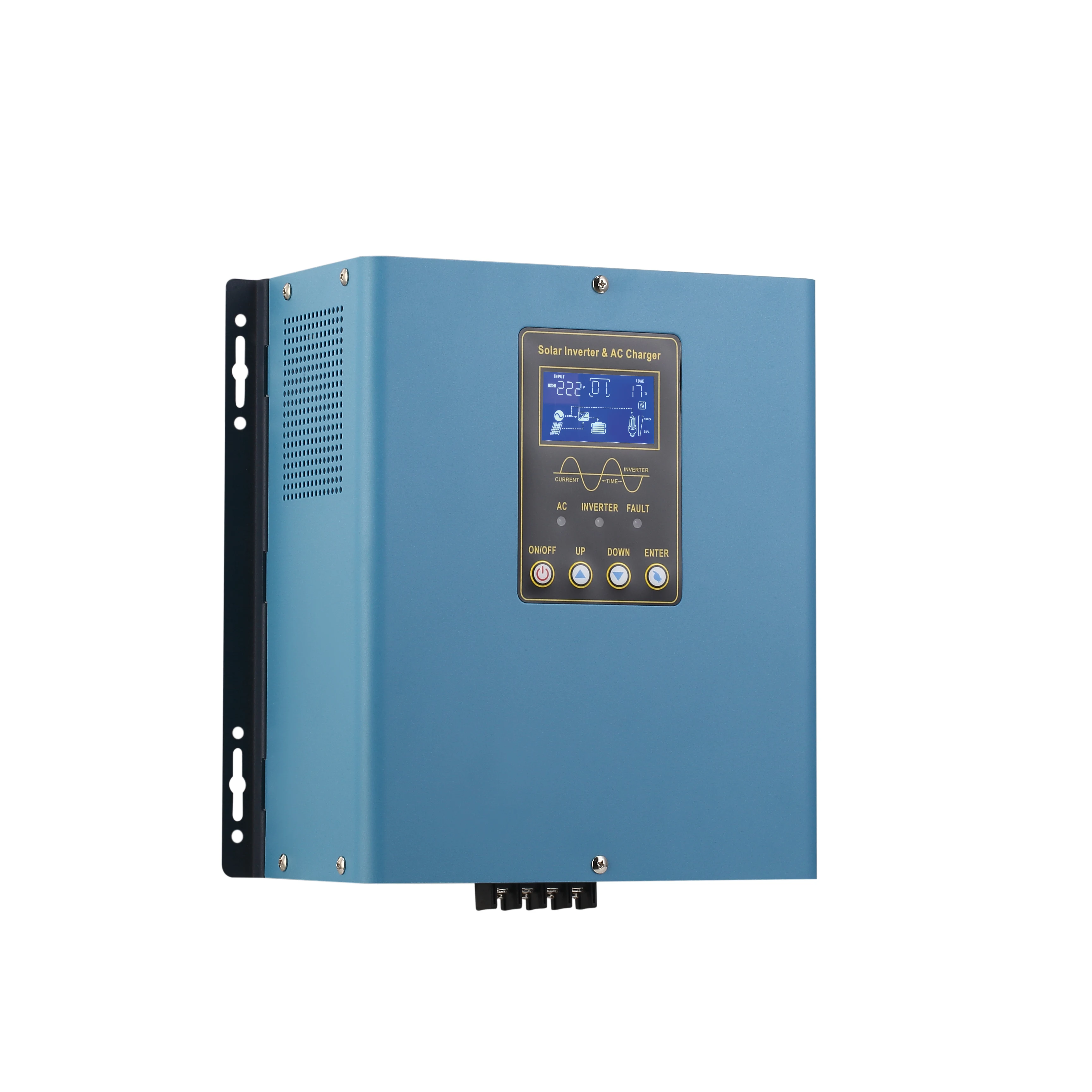 Hybrid Solar Power Inverter 1kw 1.2kw off Grid Tie Combined With pwm Solar Charge Controller