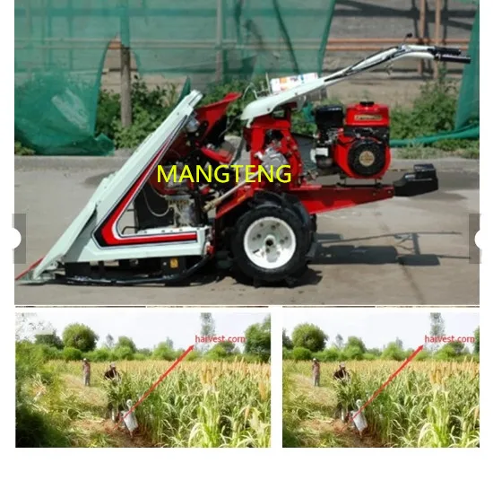 rice and wheat harvesting machine fo rwheat reaper and binder  with the good price