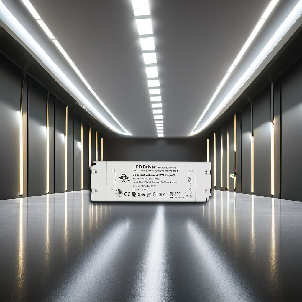 UL CUL ETL Approved LED Strip Light Power Supply Single Output 12V 24V 30W 60W 80W 100W 120W 150W 200W 300W 100-277Vac LED 110V