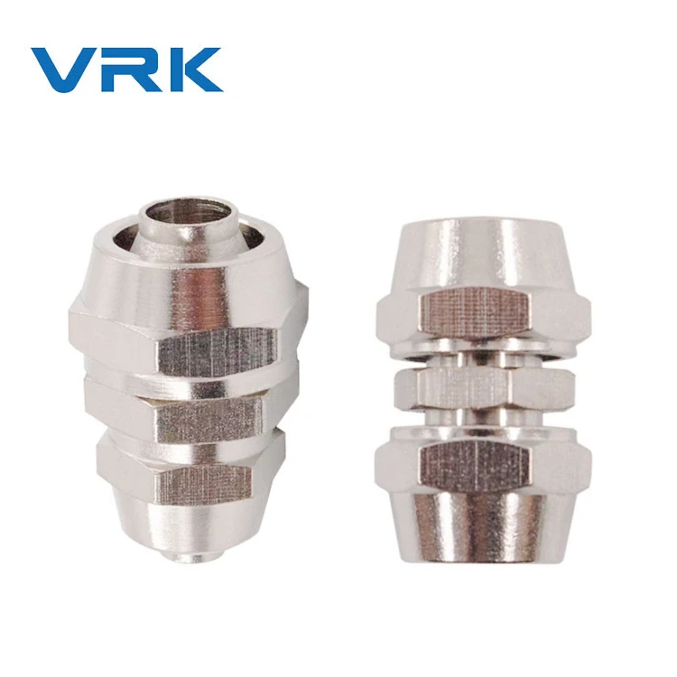4mm/16mm quick equal pneumatic straight union brass rapid fitting