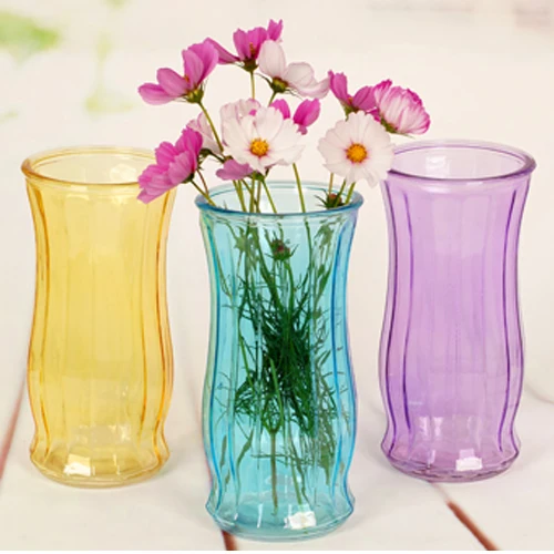
wholesale giant glass vase for flower arrangement 
