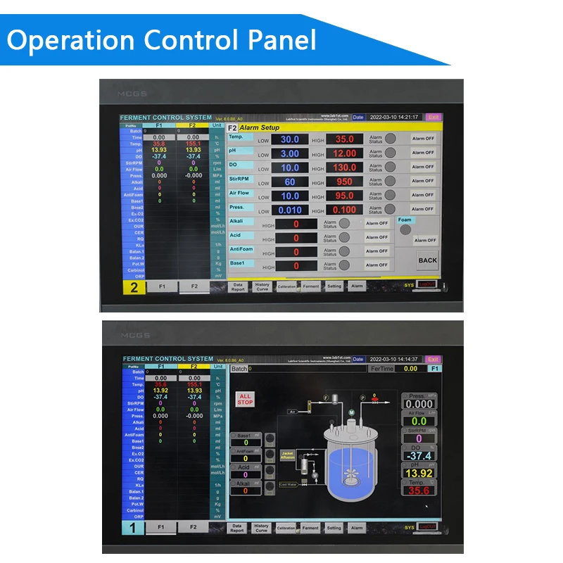 Cheap laboratory Lab Scale Small Glass 100ml 3l 5l 10l Benchtop Mini Continuous Plant Photo Cells Fermentor Bioreactor