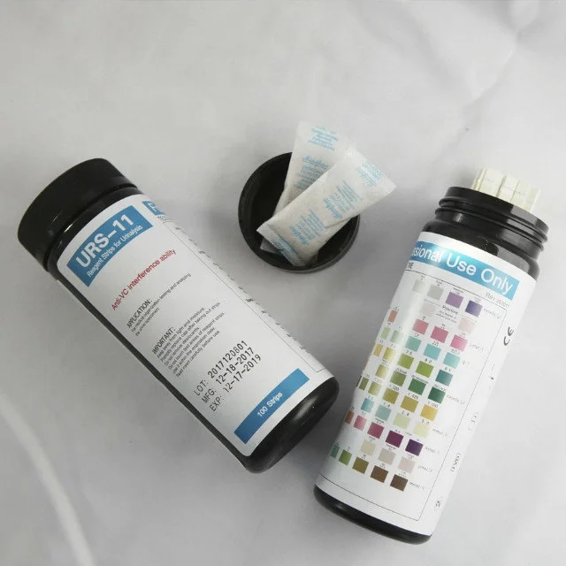protein glucose ph 3-in-1 Urine test kit ,home test Urine test strips, URS-3 urinalysis reagent strips