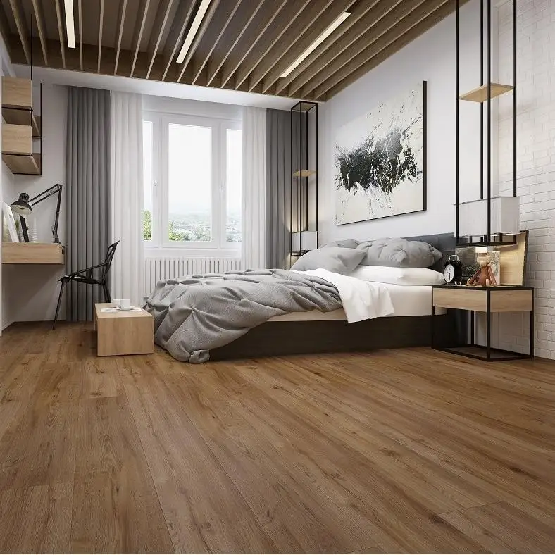 Moisture-proof Plastic LVT LVP Tiles Click Lock SPC Flooring 8mm Waterproof Vinyl Plank SPC Flooring PVC Vinyls Flooring