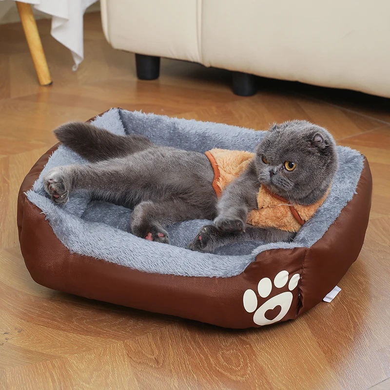 Four Seasons General Pet House Candy Color Dog Bed Teddy Dog Mat Pet Nest Manufacturers Direct Wholesale Pet Mats Pads