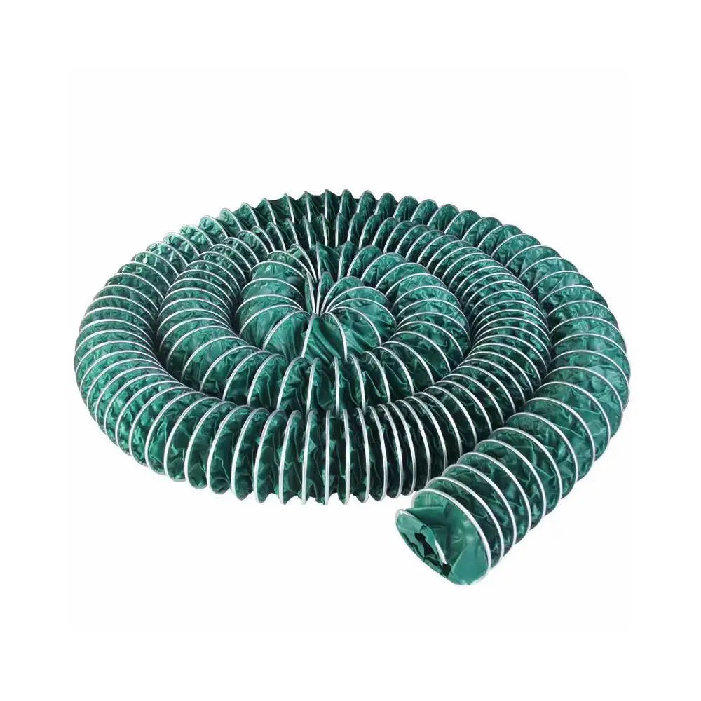 China Supplier Hot gas extraction exhaust equipment 75-300mm Oil resistant Three proof cloth fireproof ventilation pipe