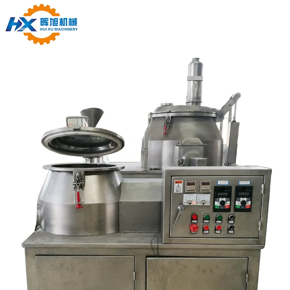 big capacity 15-200kg/batch Wet Mixing Granulator For Pharmaceutical Pelletizor high quality medicine pellet making machine