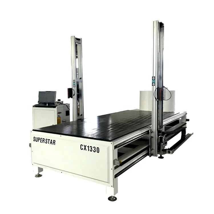 Brick Production foam concrete block making machine eps insulating brick cutting machine by hot wire