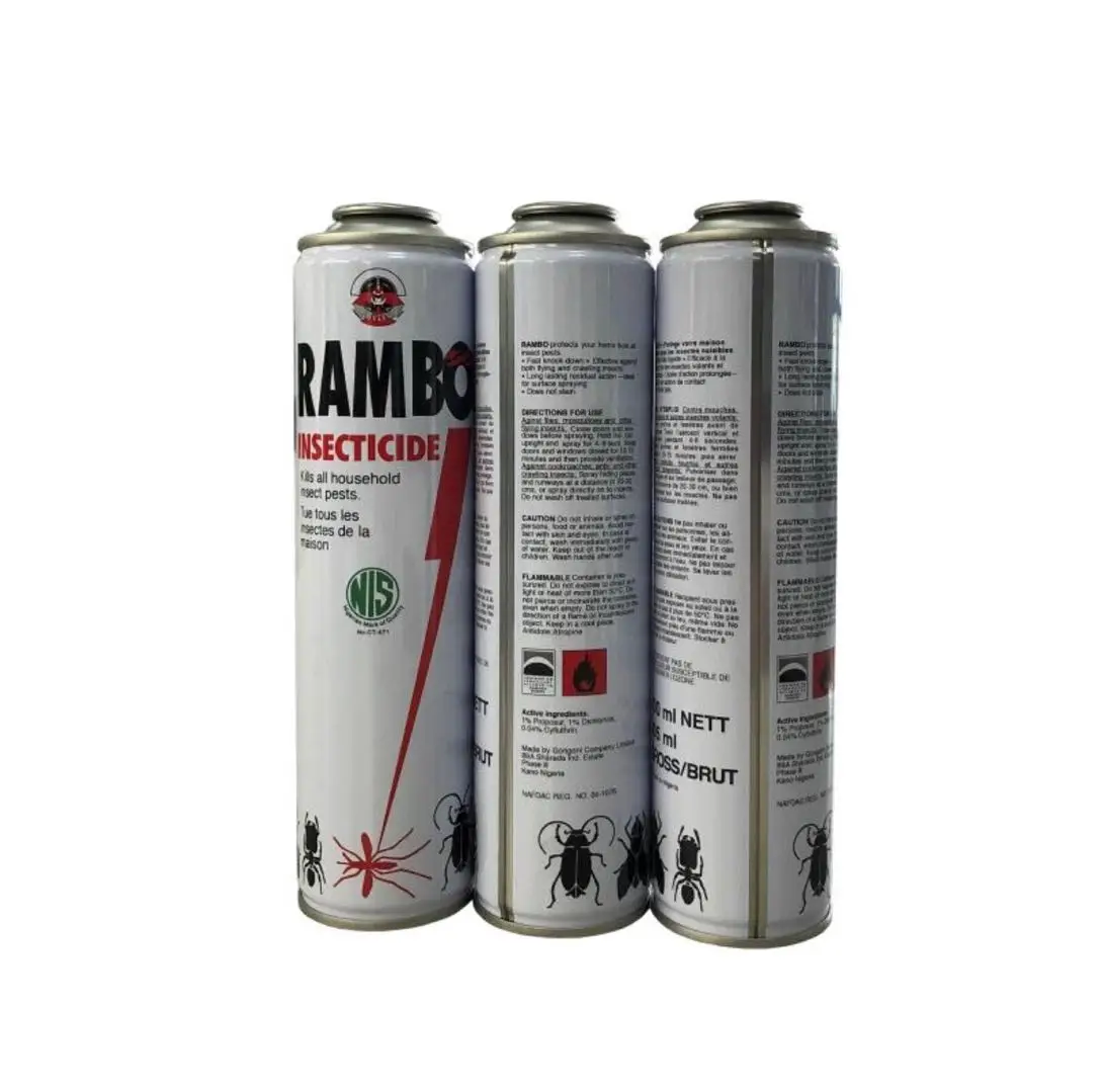 high quality diameter empty tin can killing spray bear spray cans