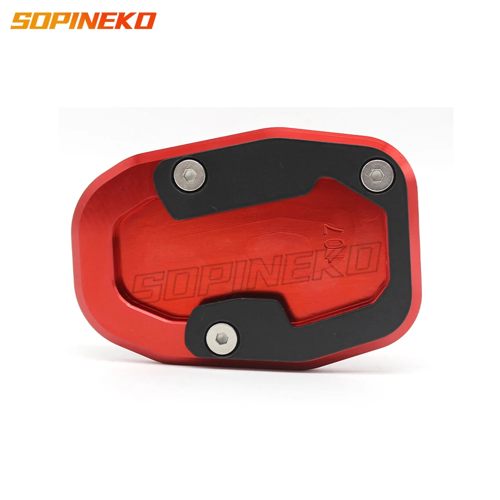 For DUCATI DESERT X 22-23 Wholesale Motorcycle Aluminum Kickstand Pad for Scrambling Motorcycle