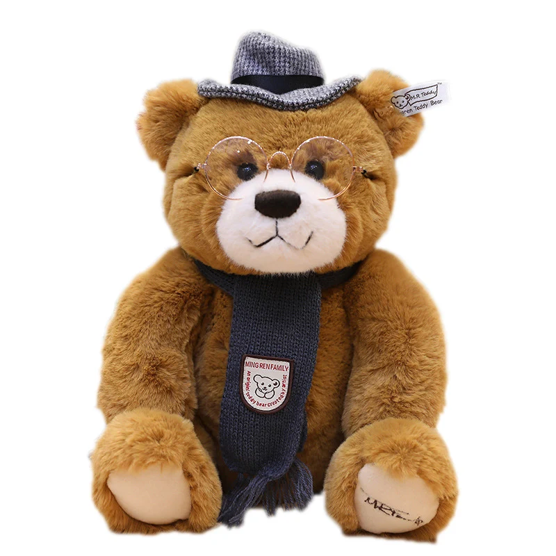 Newest cheap sublimation plush teddy bear t shirts Custom printed LOGO Cute stuffed soft plush toy teddy bear wholesale