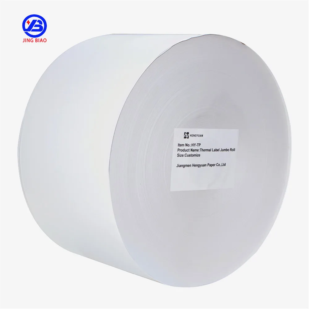 Factory Direct Inkjet Printable PP Synthetic Label Paper Customized Vinyl Sticker Self Adhesive Paper Roll