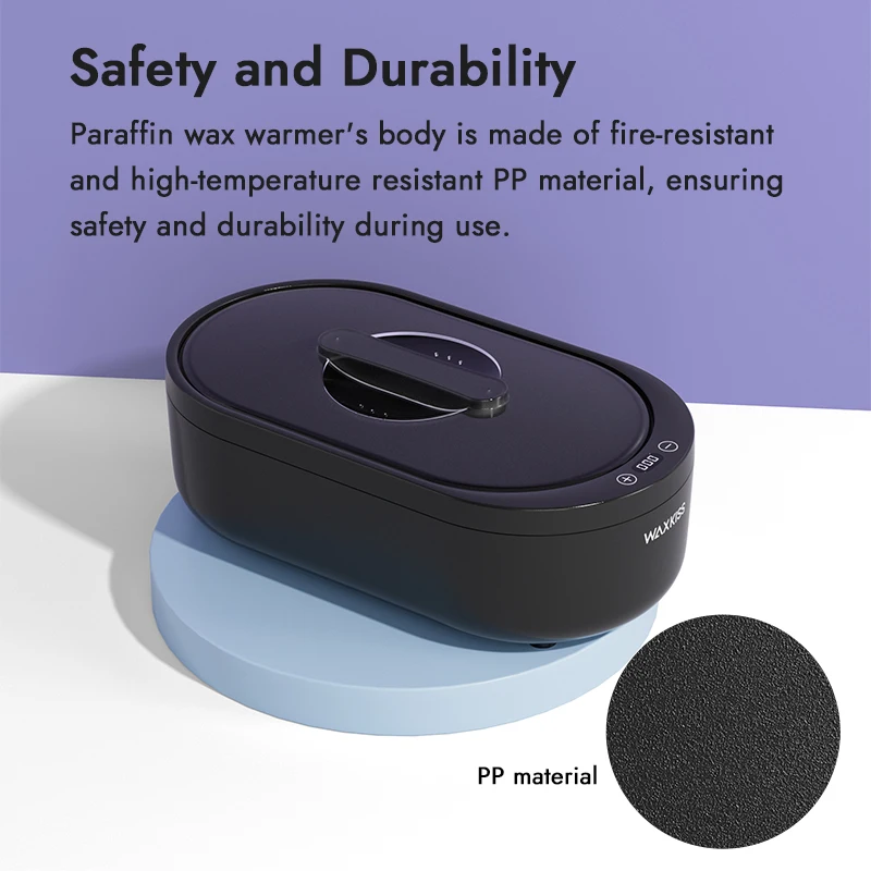 2000ml Volume Paraffin Wax Heater Kit Customize Logo Paraffin Bath Wax Warmer Set For Paraffin Spa Pedicure Hand And Foot