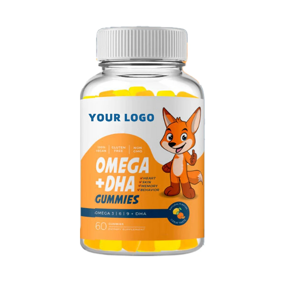 Chinese factory multi-flavor DHA gummies suitable for men and women
