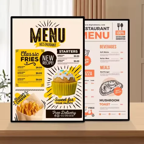 Custom New Design Indoor Advertising LED Lightbox with Slim Snap Frame 12V Aluminum Power Consumption