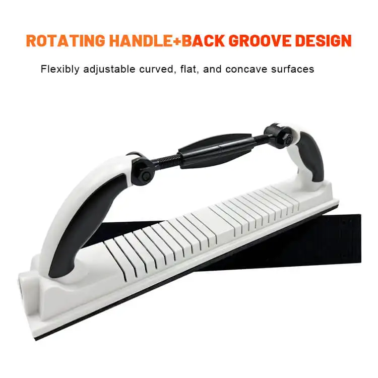 Adjustable 70*400mm Hand Sander Long Hand Sanding Block Dry Paint Sander for Car paint polishing