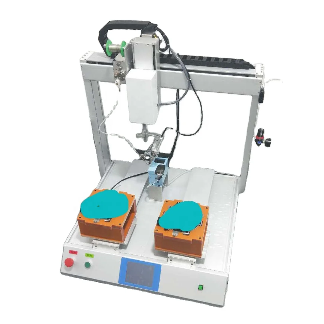 
Multi-station automatic soldering machine Five-axis soldering machine Automatic soldering spot welding and drag welding 