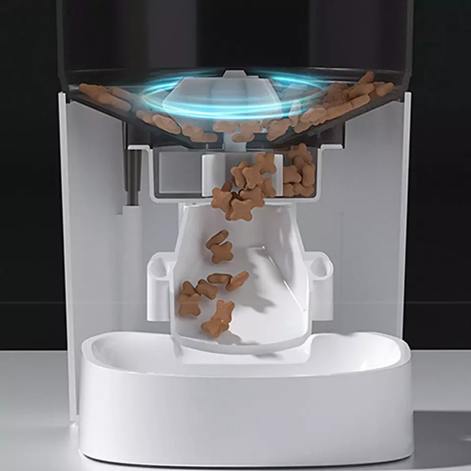 Smart Pet Feeder 4 Meals Daily Control Pet Food Dispenser Automatic Pet Feeder Dog Cat Food Container
