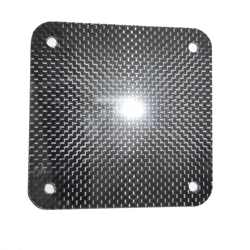 3K twill plain cnc custom machining forged carbon fiber plate carbon fibre sheet