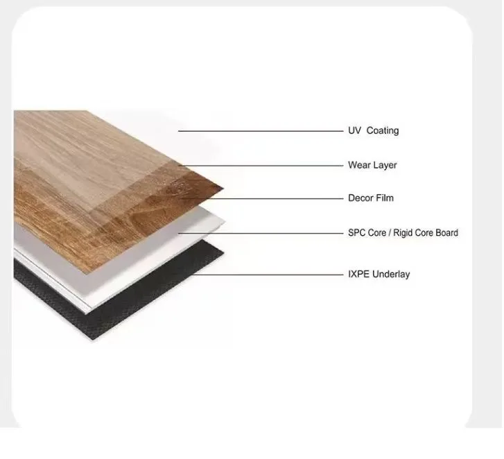 Waterproof SPC Floor: 100% Eco-Friendly and Fireproof Vinyl Tiles