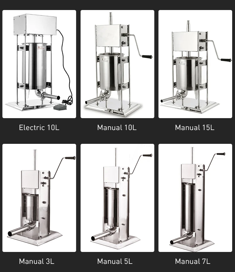 15L Good Quality Pork Sausage Making Machine Sausage Making Machine Price From Zhejiang
