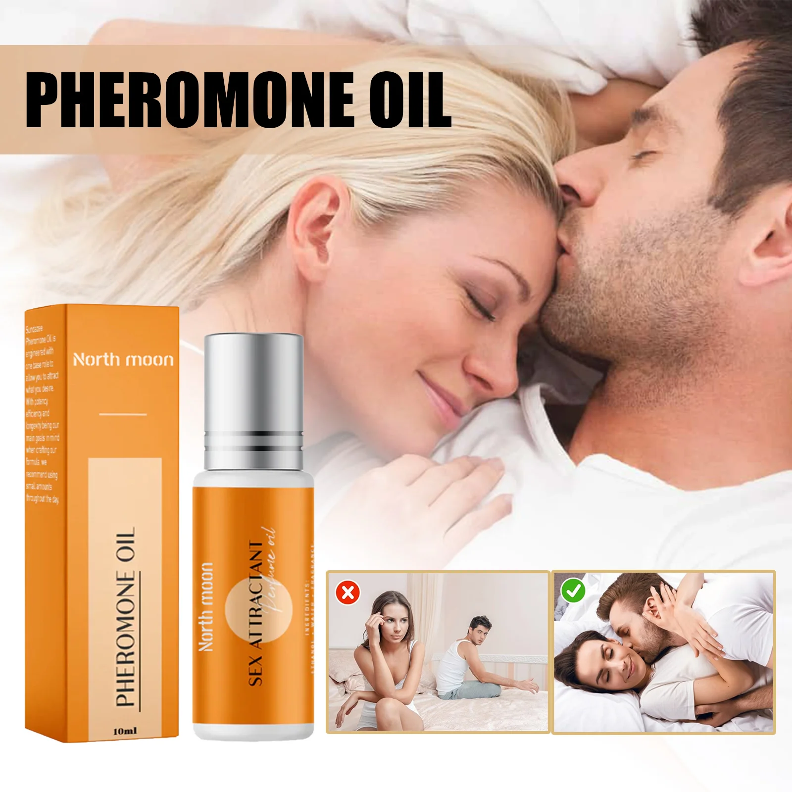 Portable Pheromone Perfumed Woman Spray Perfumer sexually stimulating fragrance oil ball roll on perfume