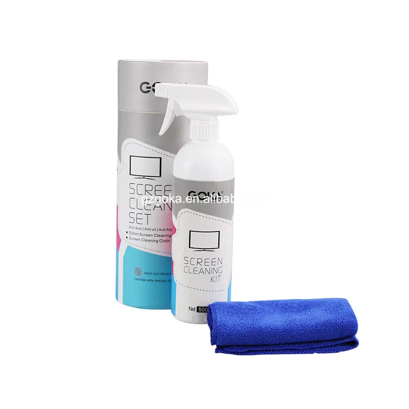 16 oz spray bottle Best for LED & LCD TV laptop Monitor cleaning kit Streak Free Alcohol Free Ammonia FreeScreen Cleaner Kit