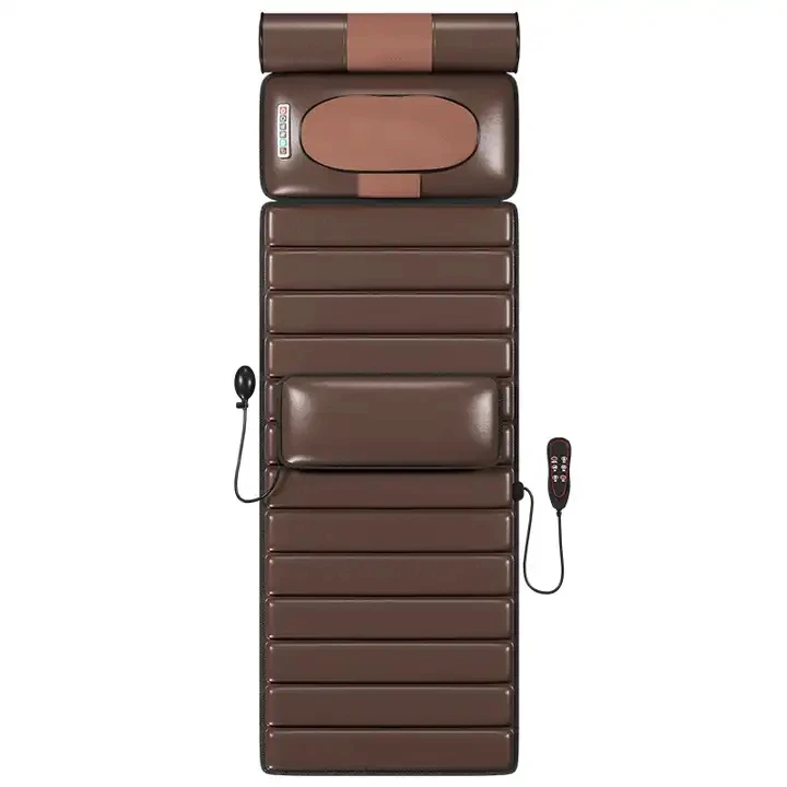 New Massage Pad Tool Neck Waist Full Body Vibration Shiatsu Heat Kneading Massage Chair Cushion For Car Home Office Use Seat