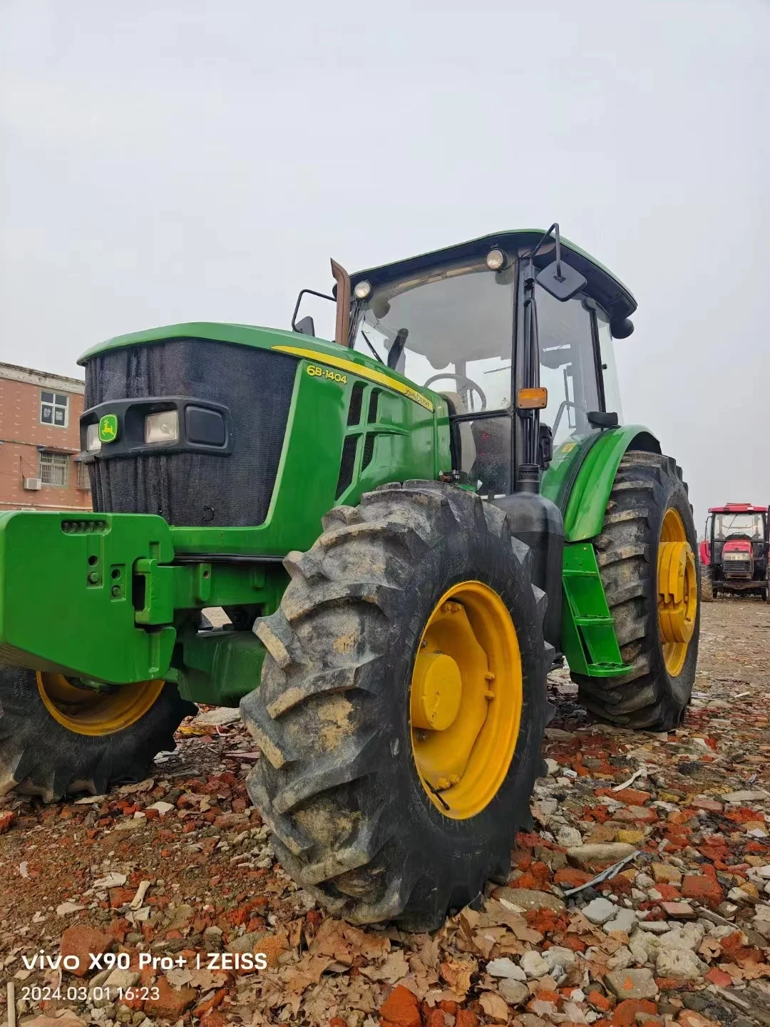 High Quality John Deer Wheel Tractor Hot Selling Used Farming Supply Used Tractor 6 cylinders
