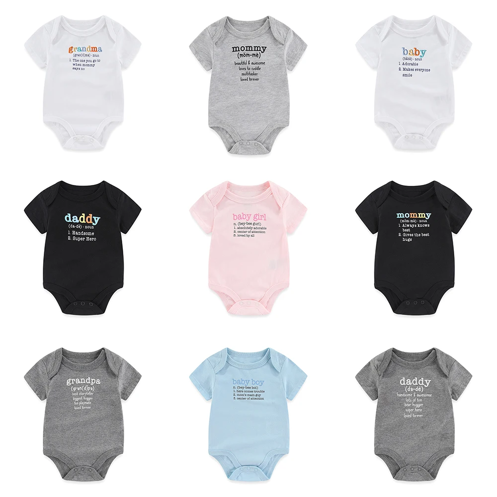 1pcs newborn baby short-sleeve best seller baby baggy romper baby sleeper and bodysuit clothes clothing