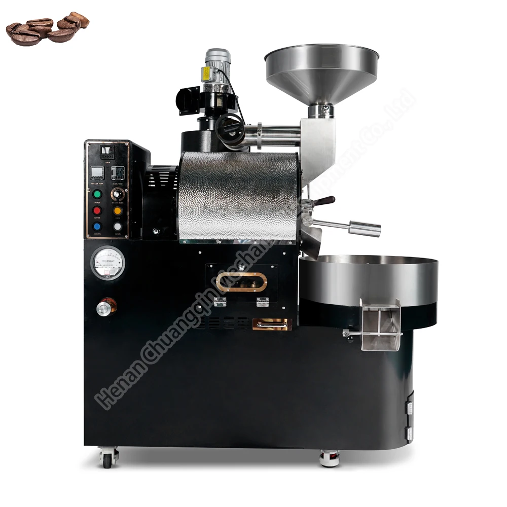 New design coffee roaster 2kg coffee roasting machines 1kg roasting machine coffee home frying bean machine