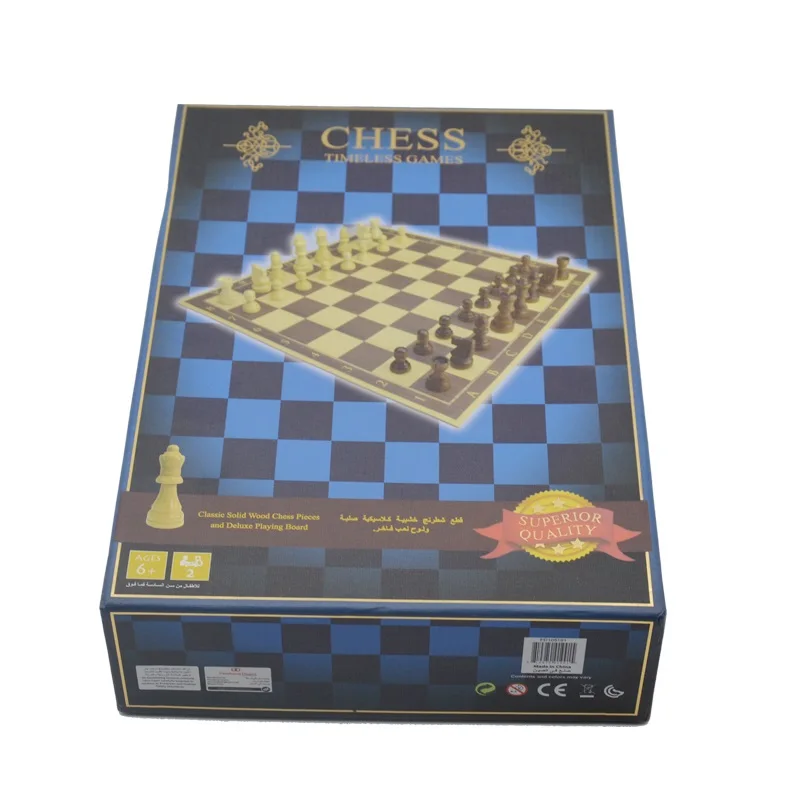 Уникальная деревянная шахматная игра с принтом на заказ, настольные игры для детей