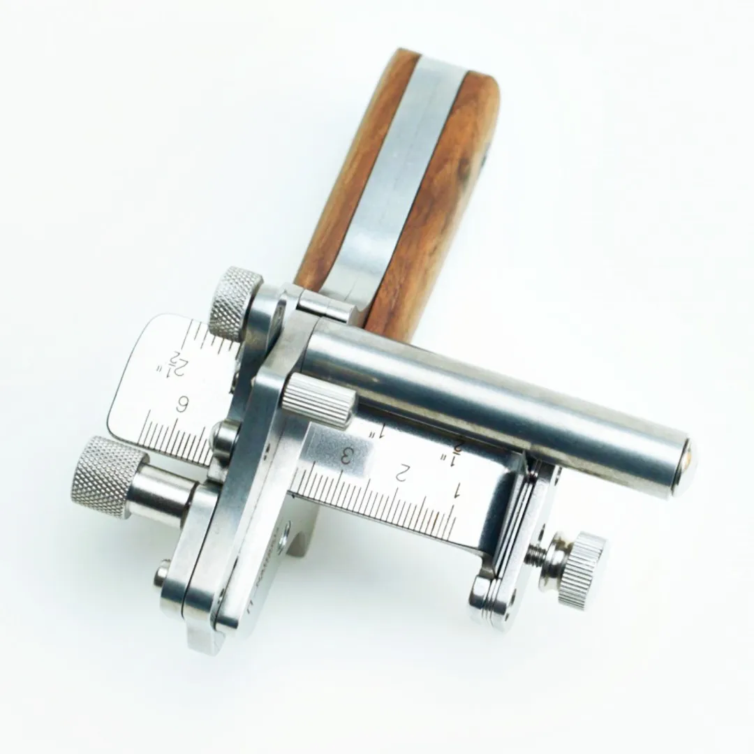 Nattools Belt Cutter Stainless Steel Leather Strip Cutter Handmade DIY Leather Strip Cutter