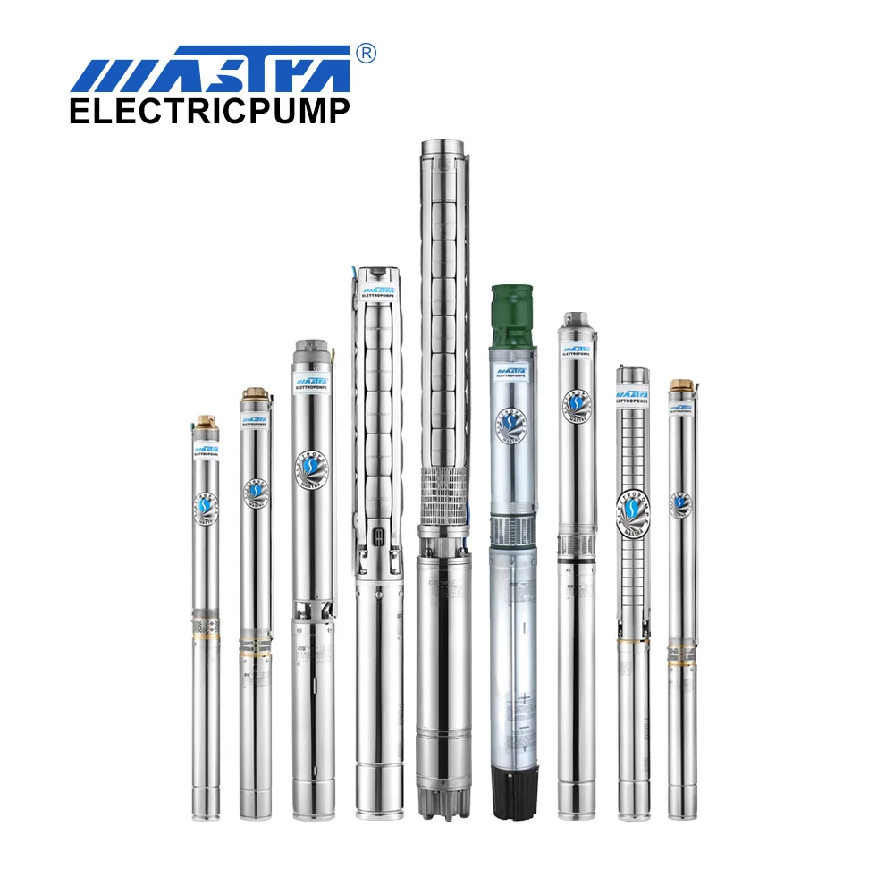  Best Brands Mastra bomba submersa 1.5 hp deep well 2hp 1.5kW head 150 meter pump 3 inch submersible