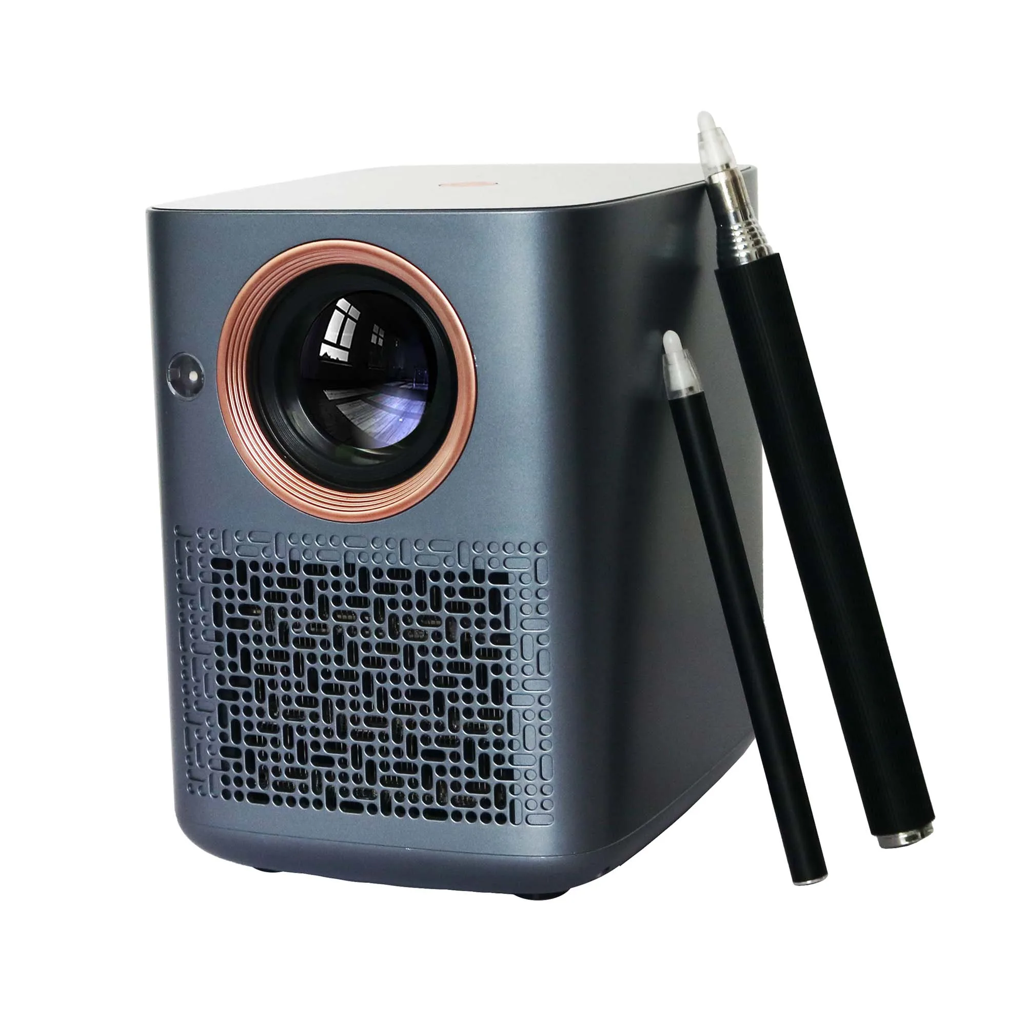 Touch function high quality full HD smart mini projector wholesale pocket travel wireless BT android portable projectors