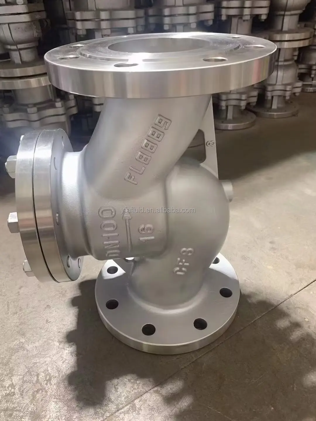 YFA ANSI JIS Stainless Steel Cast Steel Flange Globe/Stop Valve Special Globe Valve Ammonia Globe/Stop Valve