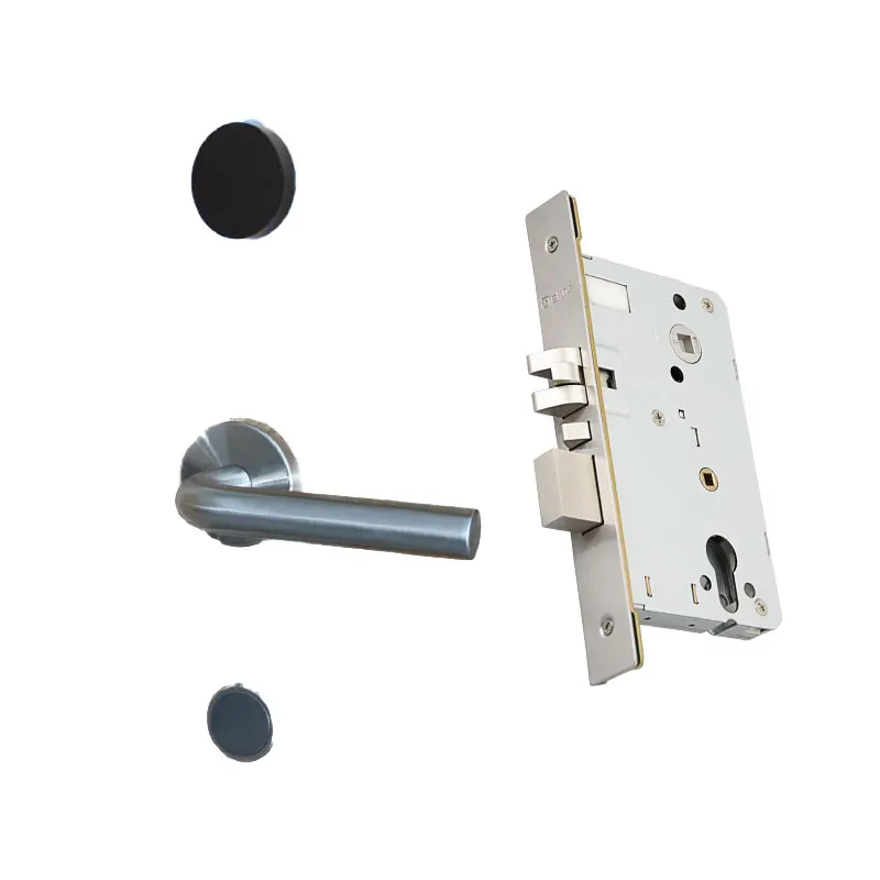Deluns High quality customized stainless steel split hotel lock rfid wristband intelligent door lock with free software system