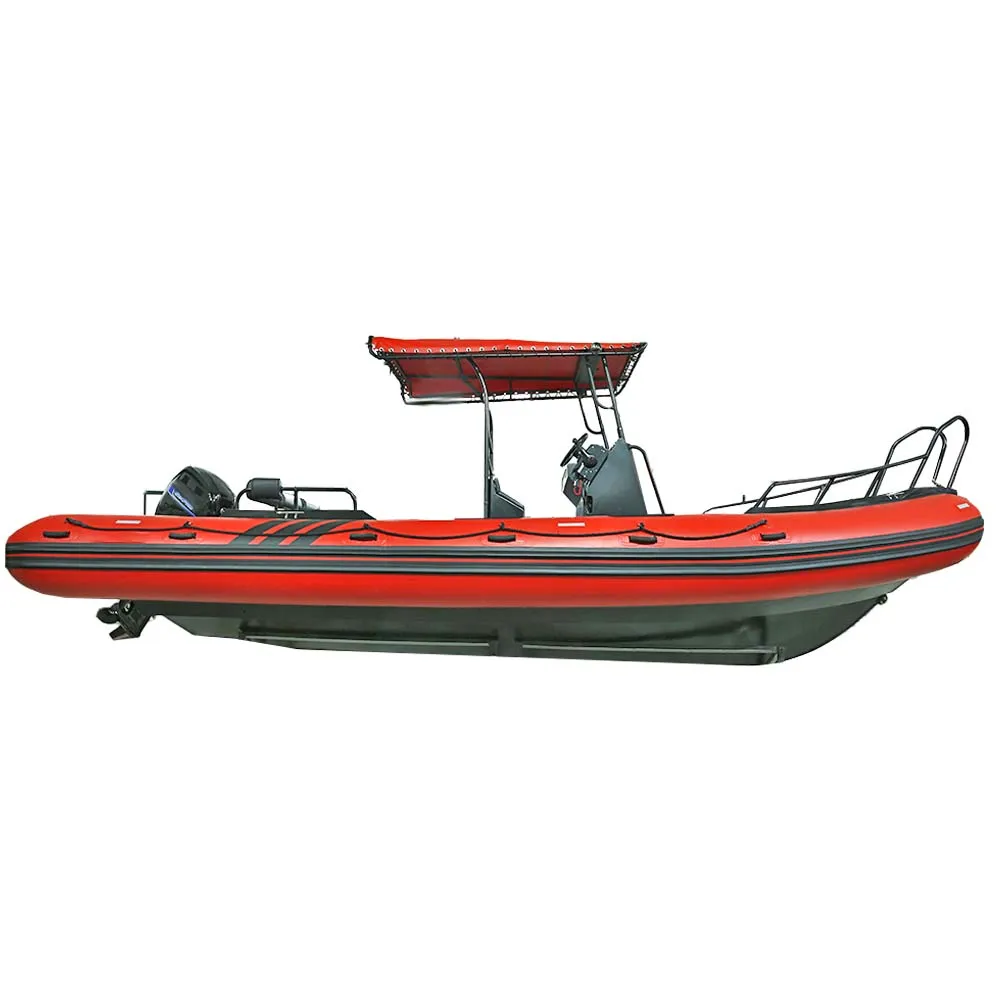 High Quality Inflatable Fishing Drift Dock Dinghy Boats Zodiac Inflatable Rib Boat Hypalon With Engine