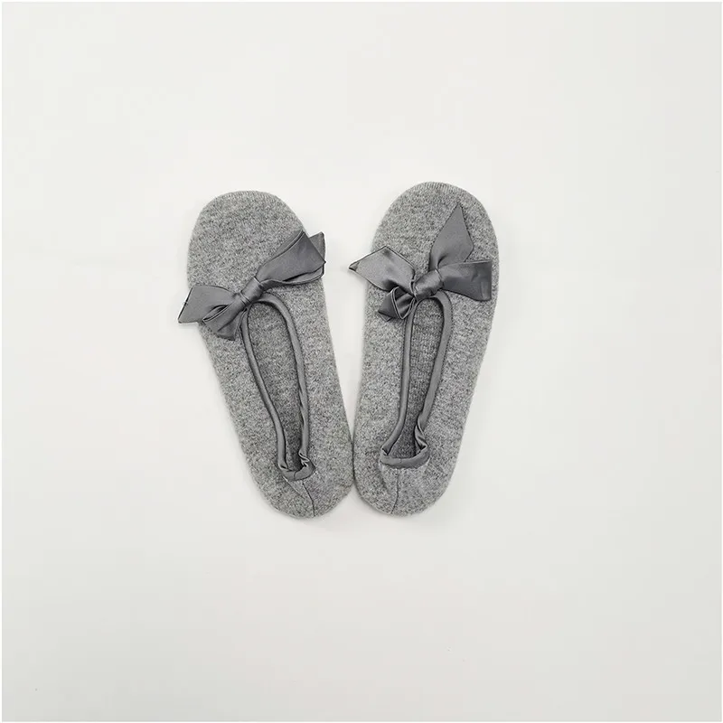 Cashmere Indoor Slipper Pure Cashmere Knitted Ballet Slippers