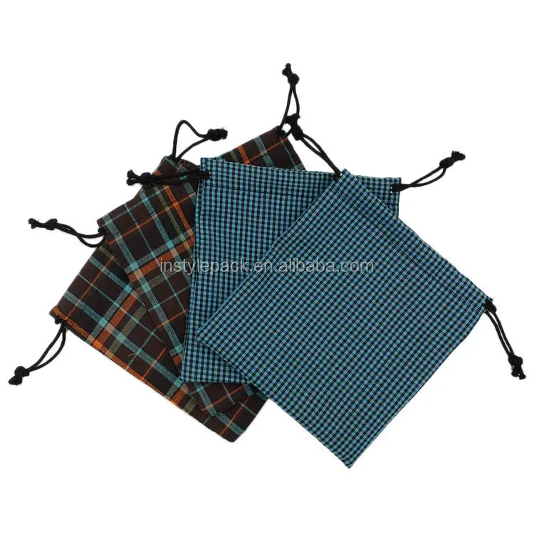 Оптовая продажа, экологически чистый Хлопковый мешок на шнурке