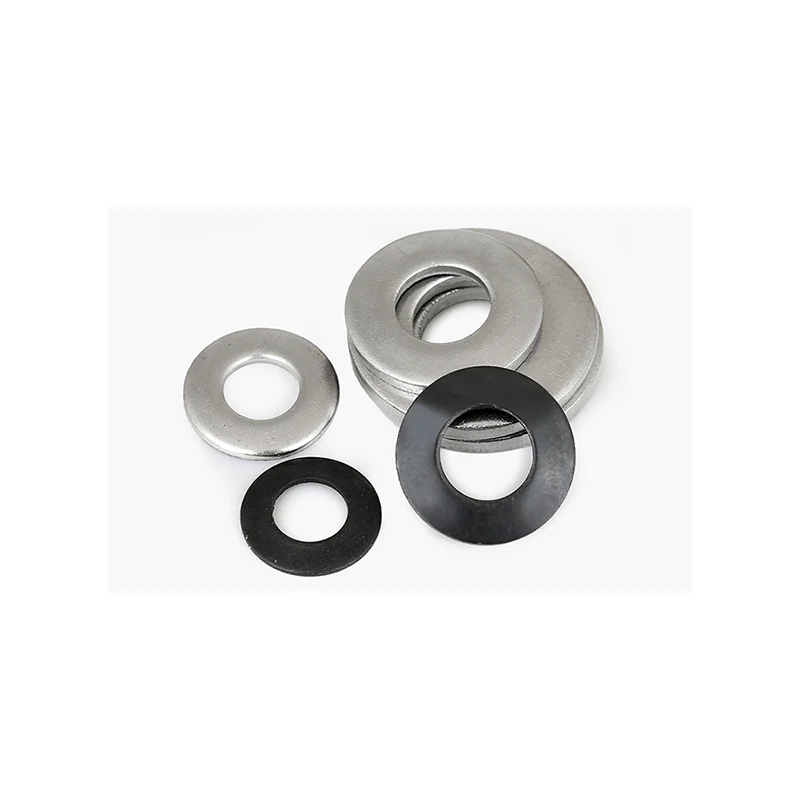 High Quality Carbon Steel Plain Washer Flat Washer White Blue Zinc Plated DIN125