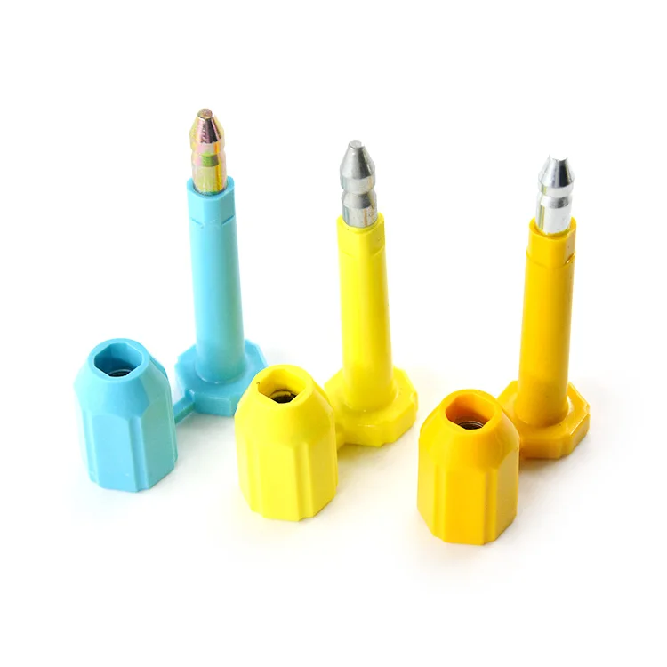 Customized logo high security container seal heavy duty ABS metal bullet seal container bolt seal
