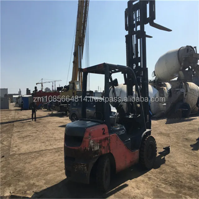 used Toyota forklift fd30 Japan used toyota fd35 diesel forklift side shift