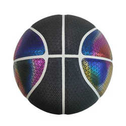 Luminous reflective basketball glow in the dark ball basketball