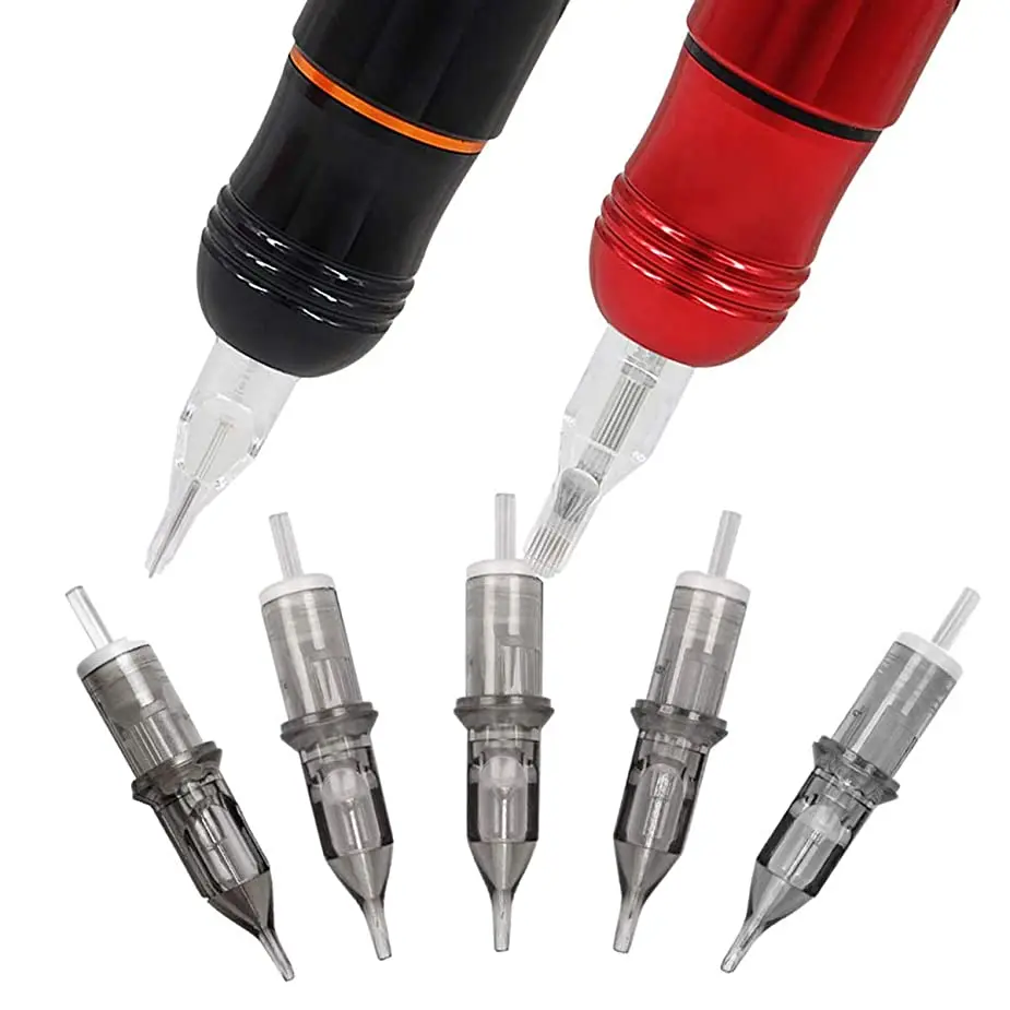 Multi-size Disposable Tattoo Needles New Professional Eyeliner Eyebrow Permanent Makeup Tattoo Cartridge Needle